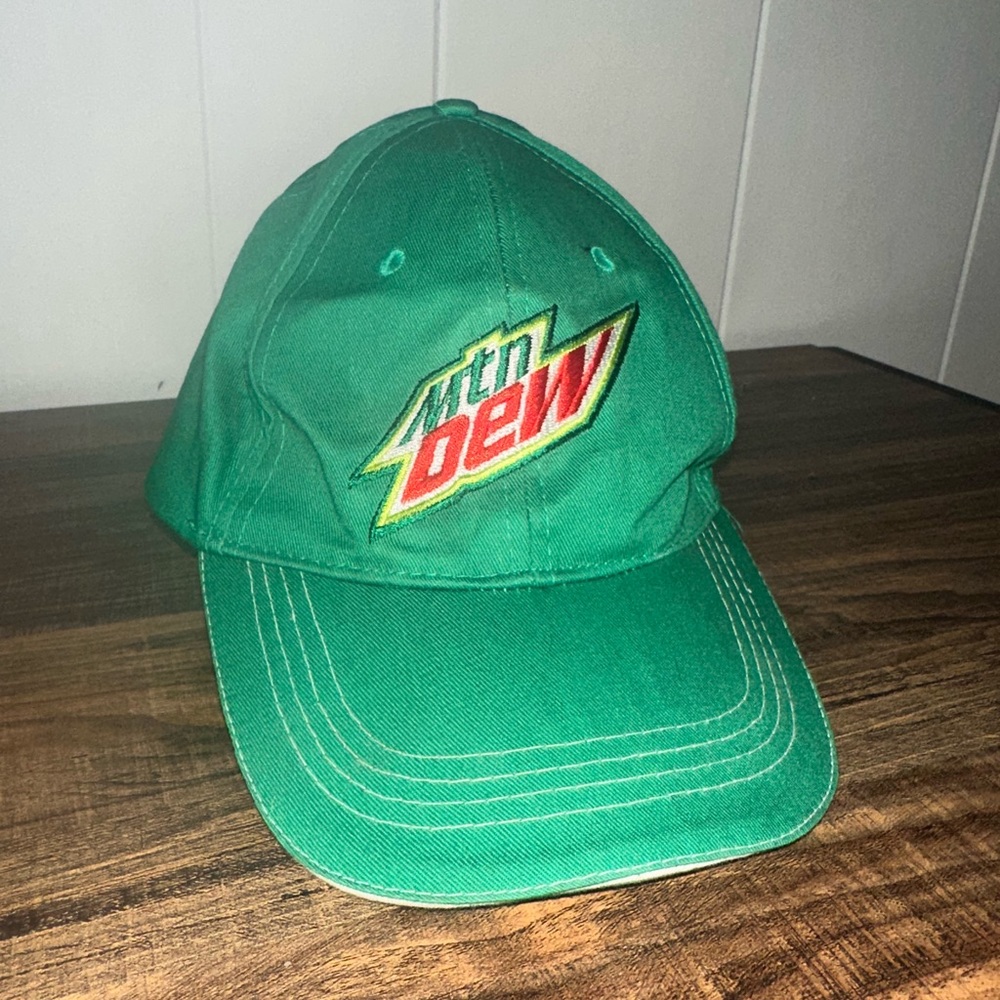 Mountain Dew Green Baseball Cap